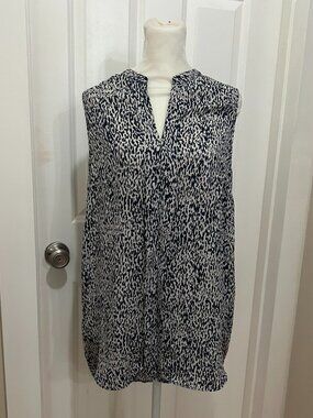 H&M Sleeveless Hi-Lo Blouse - 12